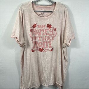 Torrid Light Pink Graphic Tee